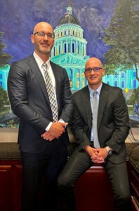 Joshua R. Miller & Chad Miller (left to right)
